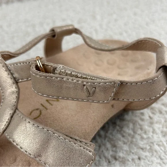 Vionic Sandals Womens 6 Rose Gold Jodie Comfort Walking Ergonomic Ankle Straps - Picture 6 of 11